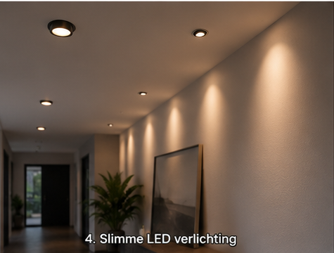 Slimme verlichting voorbereid