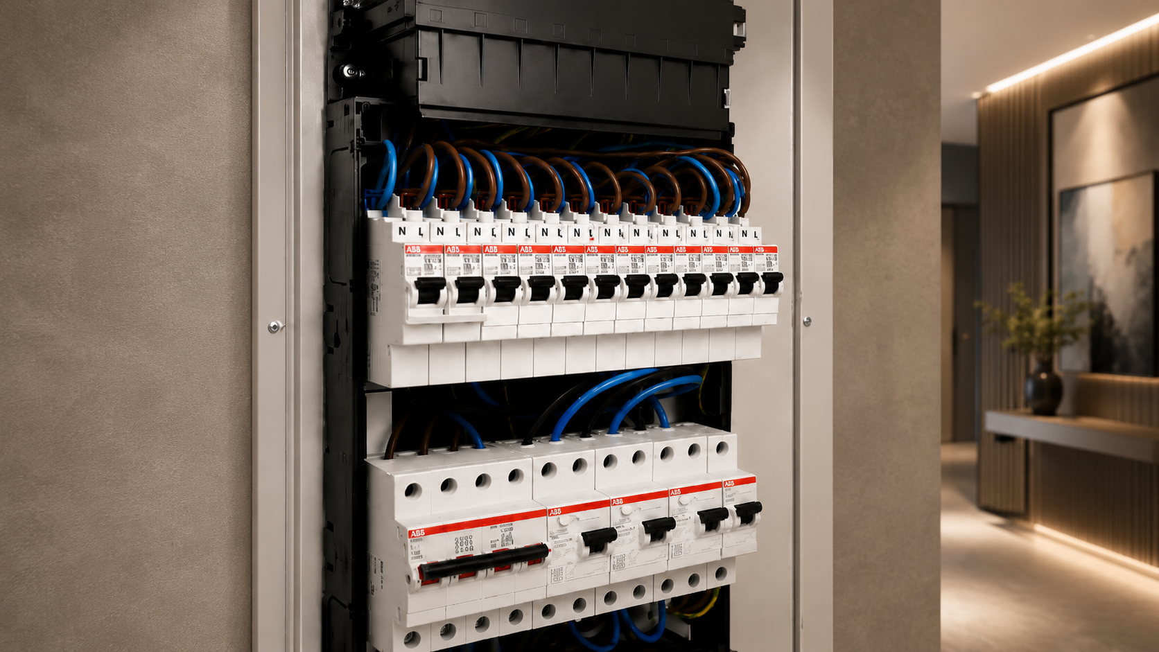 Nieuwe ABB meterkast