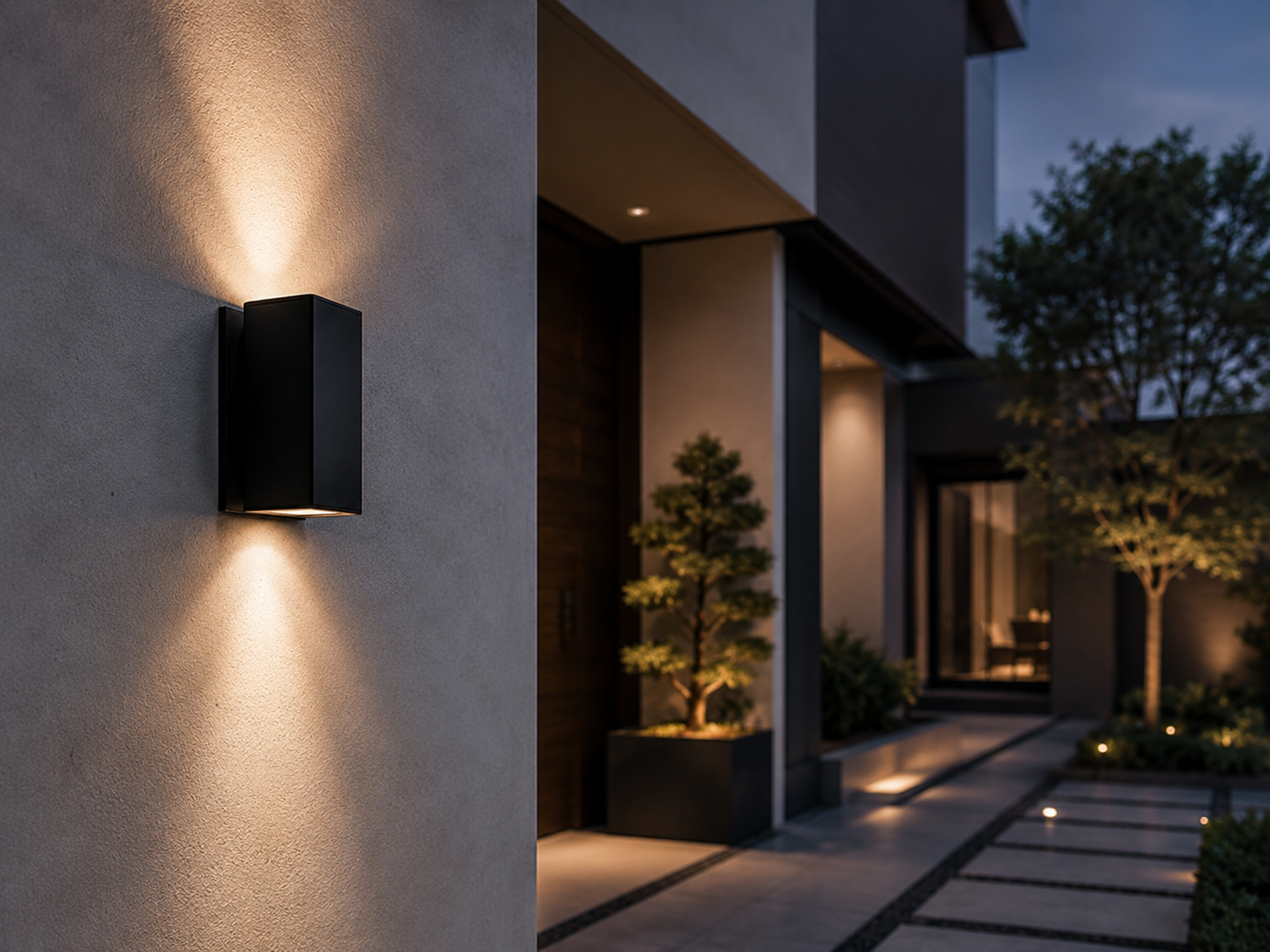 Buitenverlichting veilig aangesloten