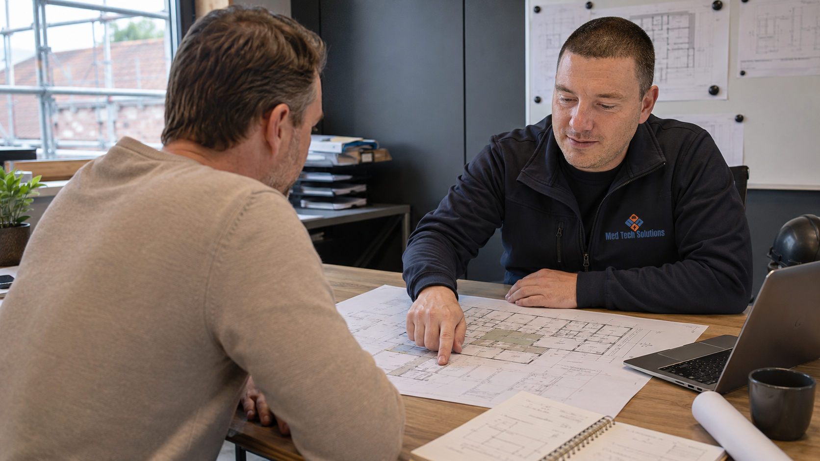 Planning verbouwing afgestemd