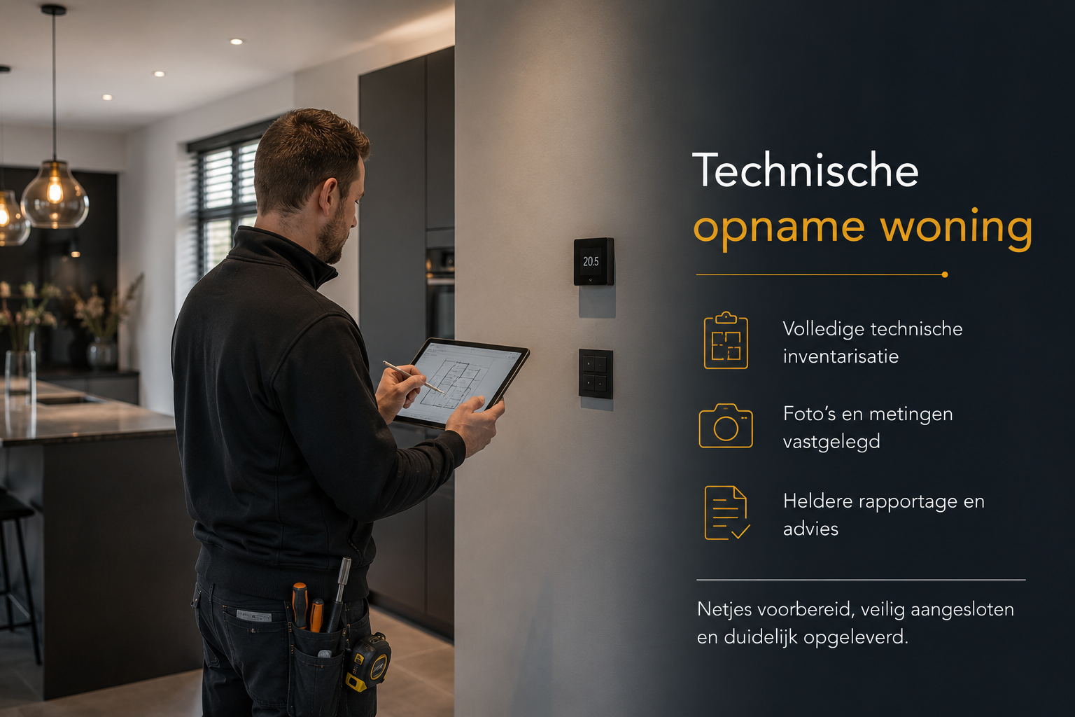 Technische opname woning