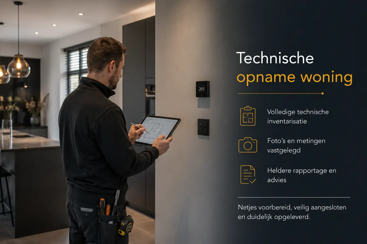 Technische opname woning
