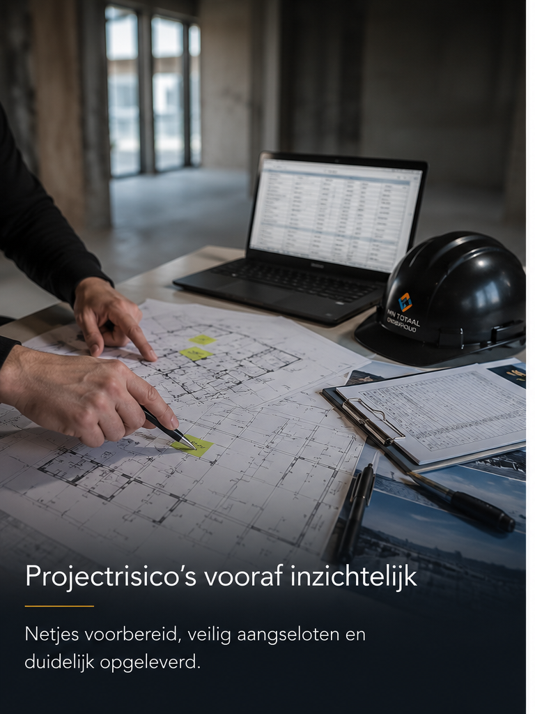 Projectrisico's vooraf inzichtelijk