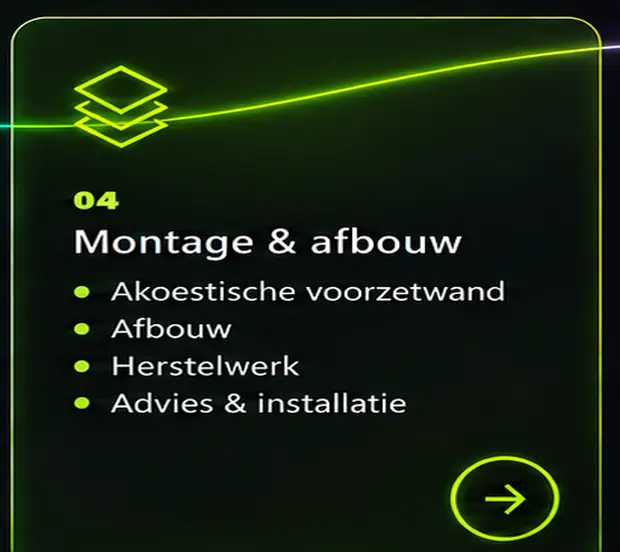 Montage & afbouw diensten van Med Tech Solutions